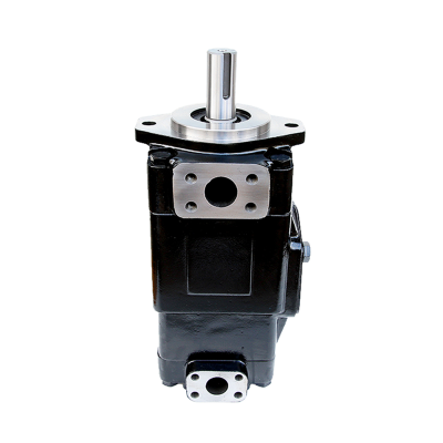 T67EC052B221L00A100 - Пластинчатый нерегулируемый двухпоточный насос серии T67EC с рабочим объемом 164,8+70 см3