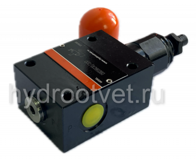 DBDH6G1X/400 - Предохранительный клапан прямого управления Ду6, давление регулировки до 400 бар, тип монтажа - резьбовой, элемент регулировки H = рукоятка